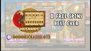 Extra Chilli Best Ever 8 Free Spins Huge Win ;)