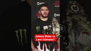 Johnny Eblen on Leon Edwards Confrontation at #BellatorDublin