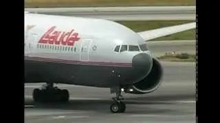 Lauda Air 777s at Vienna Intl Airport