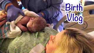 BIRTH VLOG | Labor And Delivery At 38 Weeks | Successful Membrane Sweep