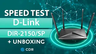 Unboxing i speed test D-Link DIR 2150 SP