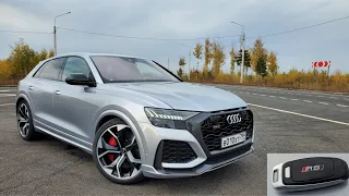 Самый мощный купе-кроссовер от Audi. Обзор и тест-драйв нового Audi RS Q8