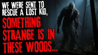 We were sent to rescue a lost kid, something strange is in these woods...