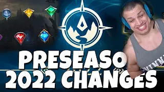 Tyler1 reacts to "Preseason 2022 and State of the Game" (+Chat reaction)