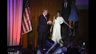 DId Melania CRY when Donald Trump was elected?