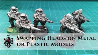 Swapping Heads on Metal (or Plastic) Models - Super Easy Conversion