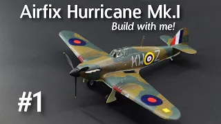 Airfix Hurricane Mk.1 - Build With Me! Part 1 - Model Kit Basics & Cockpit Construction