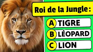 🧠 Connais-tu les ANIMAUX...? 50 Questions de CULTURE GÉNÉRALE 🦁✅