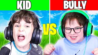 ANGRY Kid VS His Bully (Fortnite)