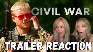 CIVIL WAR (2024) A24 Trailer Reaction