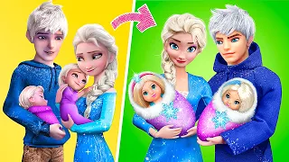 Elsa y Jack Frost / 10 DIYs de Frozen