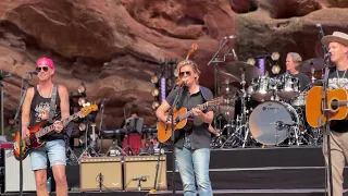 Brandi Carlile. Right on Time in 3 Part Harmony. Sound Check. 9/9/23. Red Rocks