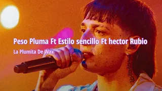 Peso Pluma Ft Estilo Sencillo Ft Hector Rubio - La Plumita De Wax 2023