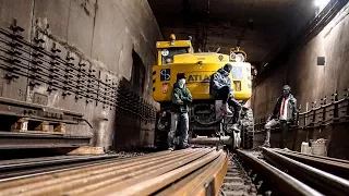 Exploring Metro System │Ghost Train Station (München)