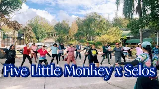 Zumba Five Little Monkey x Selos | Dance Mashup | Tiktok Trends