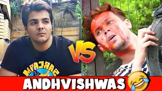 ANDHVISHWAS | ASHISH CHANCHLANI AND R2H | FUNNY COMPARISON.