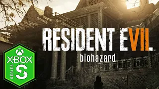 Resident Evil 7 Xbox Series S Gameplay [Optimized] [Ray Tracing] [120fps]