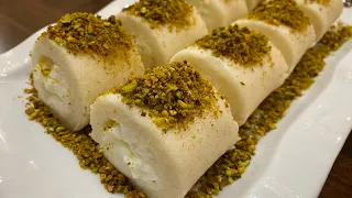 How to make halawet el jibn (sweet cheese rolls)