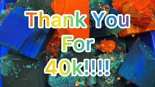 Thank You for 40K! Mass Crush of Flaky Crispy Soft Dyed Gym Chalk