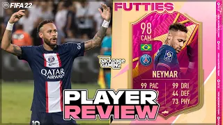 The BEST Card On FIFA 22!! 🔥 98 Futties Neymar Player Review