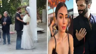 Özge and Gökberk's wedding images are leaked to the media!