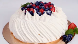 ТОРТ АННА ПАВЛОВА /Торт- БЕЗЕ / Pavlova Cake/Recipe Pavlova