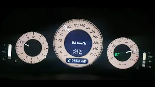 CLK 550 0-200km/h