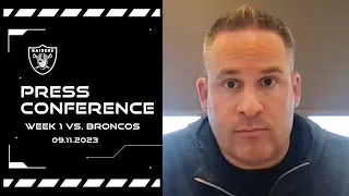 Coach McDaniels Recaps Win Over Broncos: ‘We’re Going to Be Hard at Work Trying to Improve' | NFL
