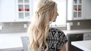 Half Up Side Braid | DIY | Cute Girls Hairstyles