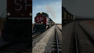 SP#8800 SD70ace Leads A UP Ethanol Train Outside Of  Cheyenne WY! TSW2