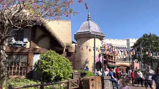 Rapunzel’s Tower and Tangled Area in Disney World’s Magic Kingdom