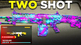 the *NEW* MOST BROKEN GUN in WARZONE 🏆 (Best TAQ EVOLVERE Class Setup)