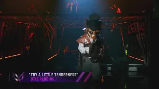 Masked singer fox preform try a little tenderness