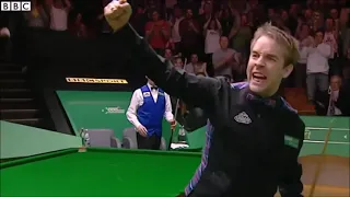 Snooker players' reactions to their first 147 - maximum break compilation