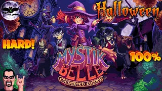 Стрим на Хэллоуин Mystik Belle прохождение [ Hard ] 100% | Игра ( PC, Switch, PS4, Xbox One ) rus