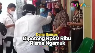 Risma Murka saat Sidak Penyaluran Bansos Tunai di Tangerang