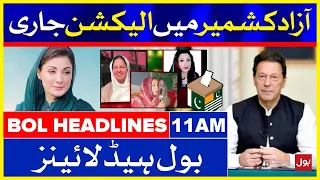 Azad Kashmir Elections 2021 | BOL News Headlines | 11:00 AM | 2 August 2021