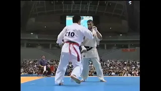 karate kyokushin 8回世界大会　　田ｹ原　正文　対　レチ・クルナバノフ