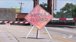 Temporary bridge closure in Abbeville