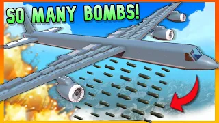 Building The 'BIGGEST' Carpet Bomber EVER! (B-52 Bomber) | Trailmakers Multiplayer