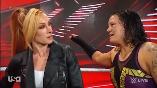 Becky Lynch & Shayna Baszler Backstage: Raw August 7 2023