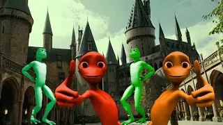 Magic Madness: Alien Dance Wars at Hogwarts