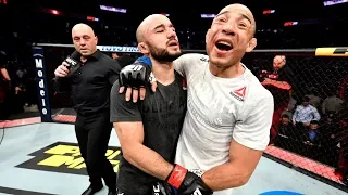 UFC 245: Entrevista no octógono com José Aldo e Marlon Moraes