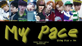 Stray Kids (스트레이 키즈) - My Pace (OT8 Ver.) (9 Member Ver.)[Colour Coded Lyrics Han/Rom/Eng]