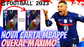 UPANDO O MBAPPE CARTA DA FRAÇA ATÉ OVER 100 / EFOOTBALL 2023