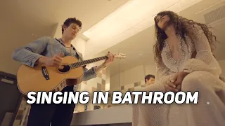 Shawn Mendes & Camila Cabello Sing Together In A Bathroom | Shawn Mendes: In Wonder
