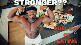 The Off-Season Ep. 3 | How To Eat To Get STRONGER | Full Day Of Eating