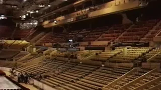 "A Walk through an empty Boston Garden before the Closing Ceremony" (September 29th, 1995)