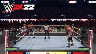 AJ Styles VS Edge - Wrestlemania - Dream match - WWE 2K22 - PC Gameplay