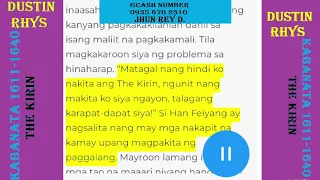 Kabanata 1611-1620 Dustin Rhys, The Kirin Ang Paghaharap ni Dustin at ni Han Feiyang